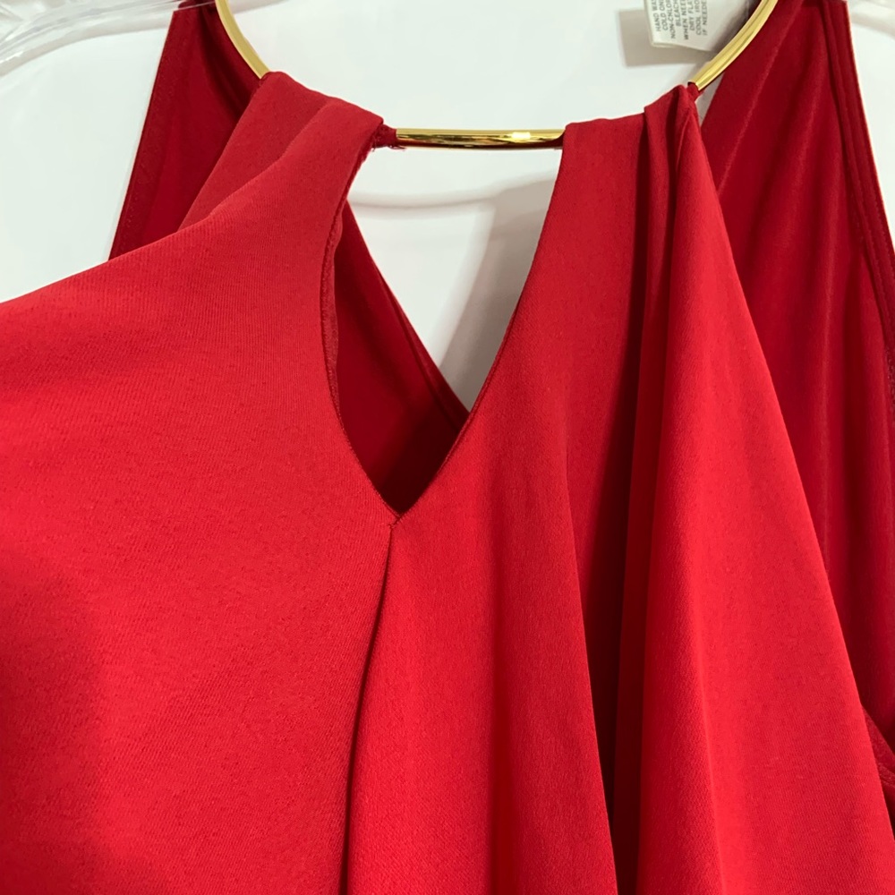 Cache Red Blouse - Picture 4 of 5
